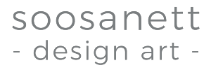 Soós Anett design art logó szürke